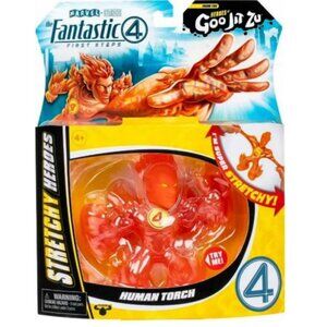Heroes of Goo Jit Zu Marvel Fantastic Four Human Torch Action Figure